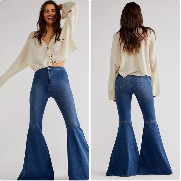 Free People Denim - NWT Free People Just Float On Flare Jean